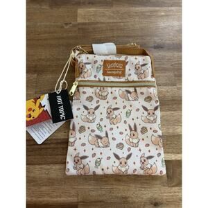 Pokémon Loungefly “Eevee Desserts” Passport Crossbody Bag Brand New with Tags